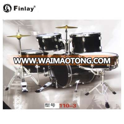 110-3 factory price china musical instrument unique design Jazz Drum Set