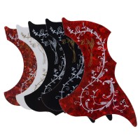 Hummingbird and Flower Pickguard Acoustic Guitar Pickguard Pick Guard Sticker Multi Colour Available