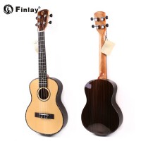 Finlay FU-YSM3A China OEM Children Guitar Cheap Top A Spruce Ukulele